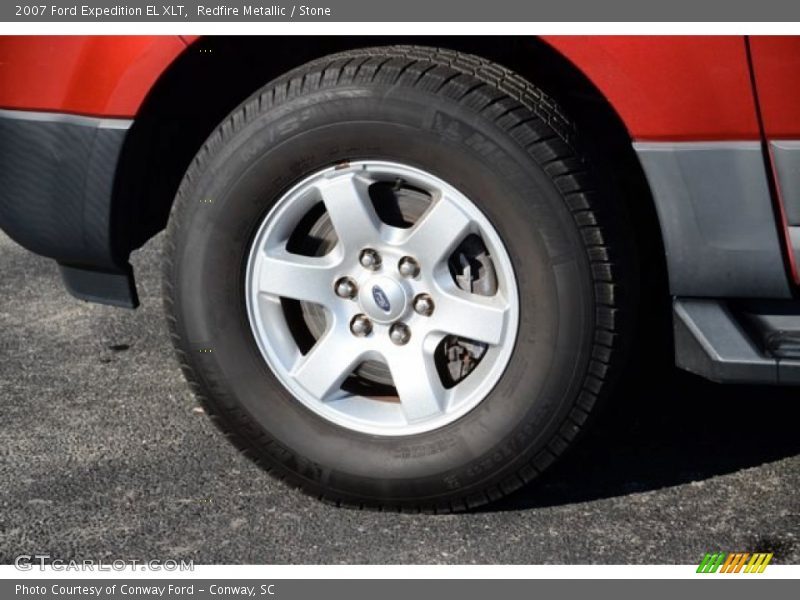 Redfire Metallic / Stone 2007 Ford Expedition EL XLT