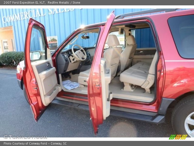 Redfire Metallic / Stone 2007 Ford Expedition EL XLT