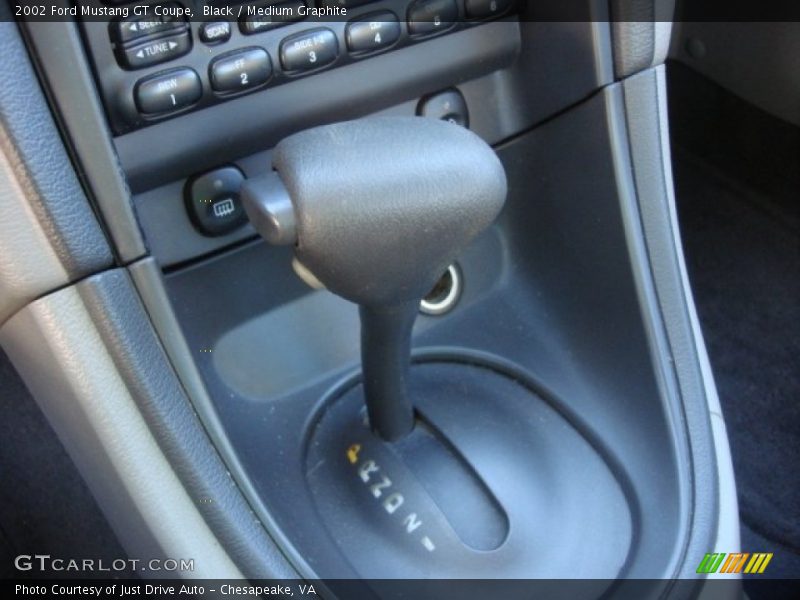 Black / Medium Graphite 2002 Ford Mustang GT Coupe