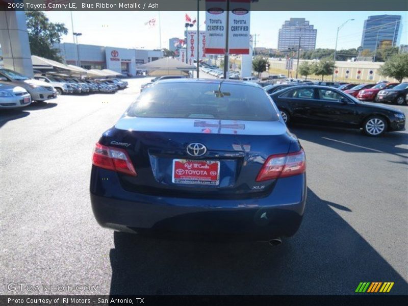 Blue Ribbon Metallic / Ash 2009 Toyota Camry LE