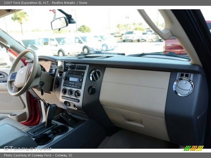 Redfire Metallic / Stone 2007 Ford Expedition EL XLT