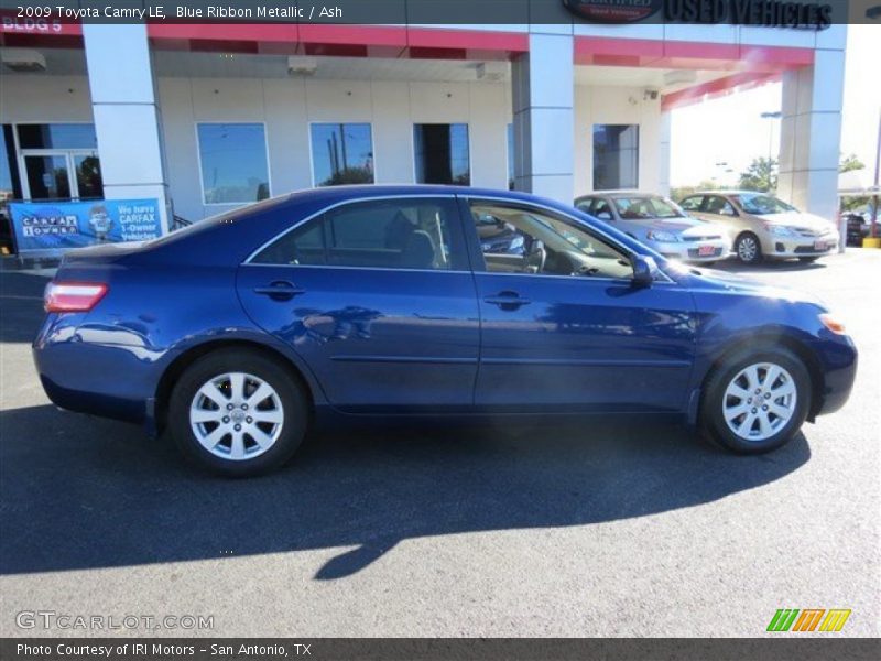 Blue Ribbon Metallic / Ash 2009 Toyota Camry LE