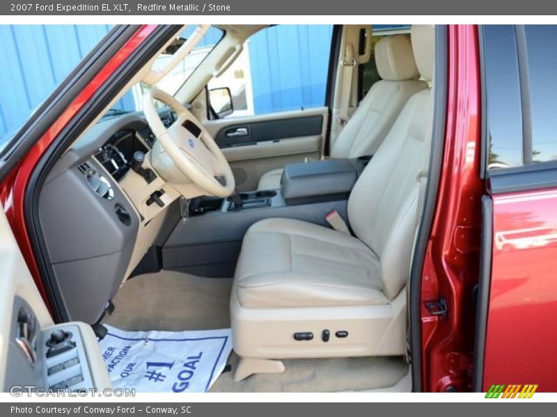 Redfire Metallic / Stone 2007 Ford Expedition EL XLT