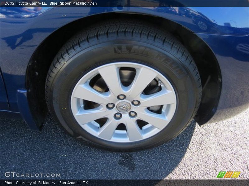 Blue Ribbon Metallic / Ash 2009 Toyota Camry LE