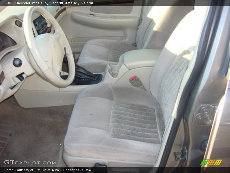 Sandrift Metallic / Neutral 2002 Chevrolet Impala LS