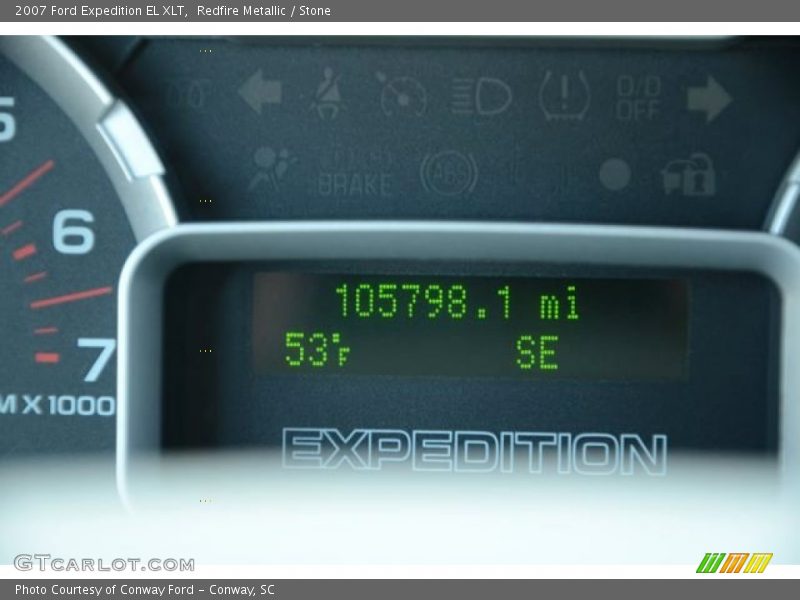 Redfire Metallic / Stone 2007 Ford Expedition EL XLT