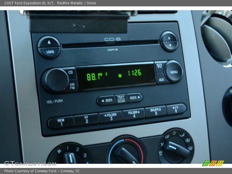 Redfire Metallic / Stone 2007 Ford Expedition EL XLT