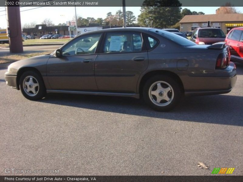 Sandrift Metallic / Neutral 2002 Chevrolet Impala LS
