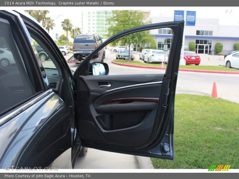 Graphite Luster Metallic / Ebony 2014 Acura MDX Technology