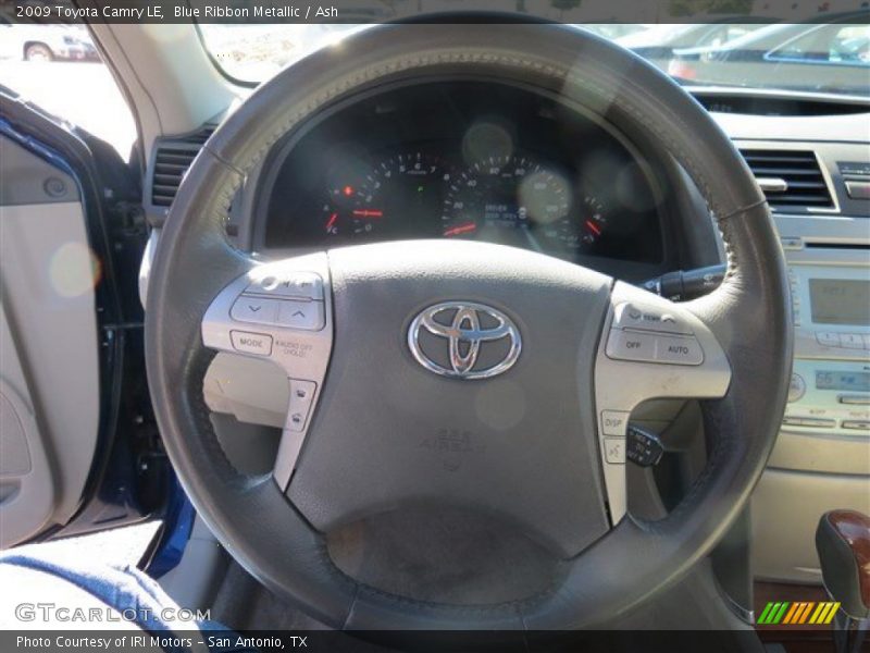Blue Ribbon Metallic / Ash 2009 Toyota Camry LE