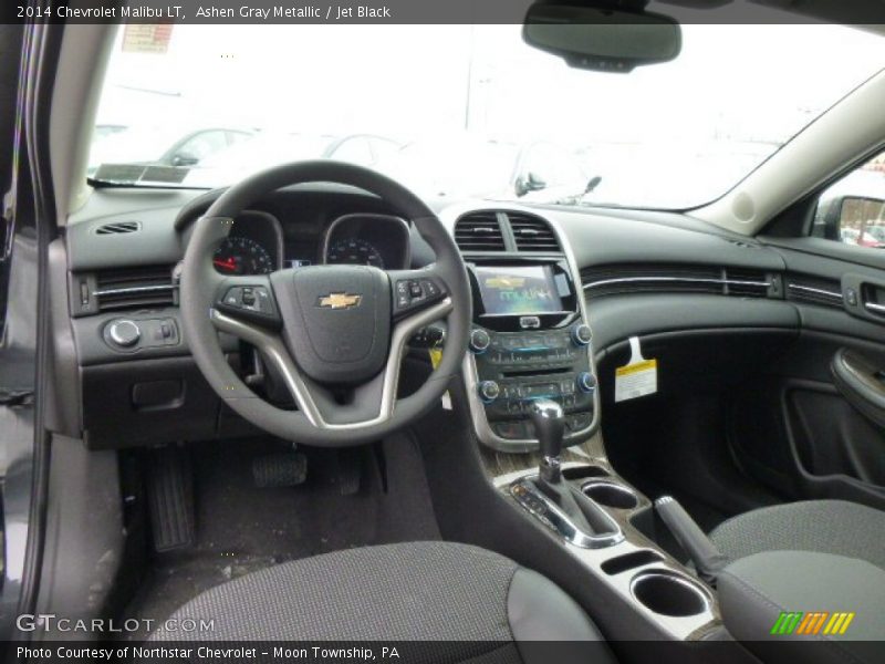 Ashen Gray Metallic / Jet Black 2014 Chevrolet Malibu LT