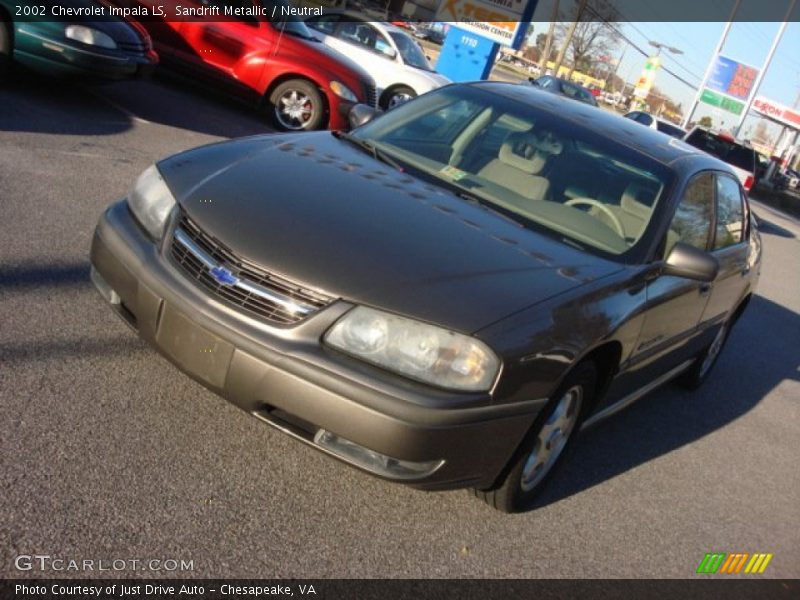 Sandrift Metallic / Neutral 2002 Chevrolet Impala LS