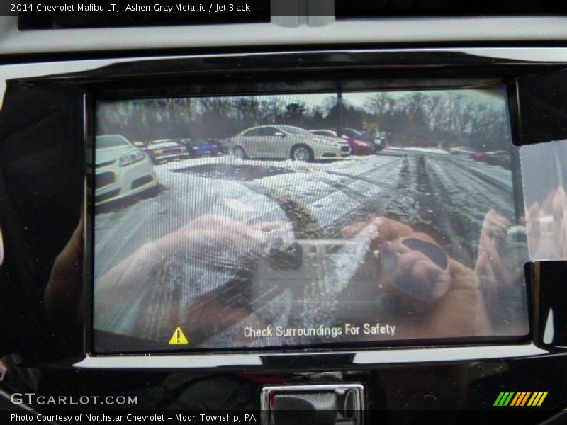 Ashen Gray Metallic / Jet Black 2014 Chevrolet Malibu LT