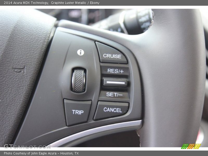 Graphite Luster Metallic / Ebony 2014 Acura MDX Technology