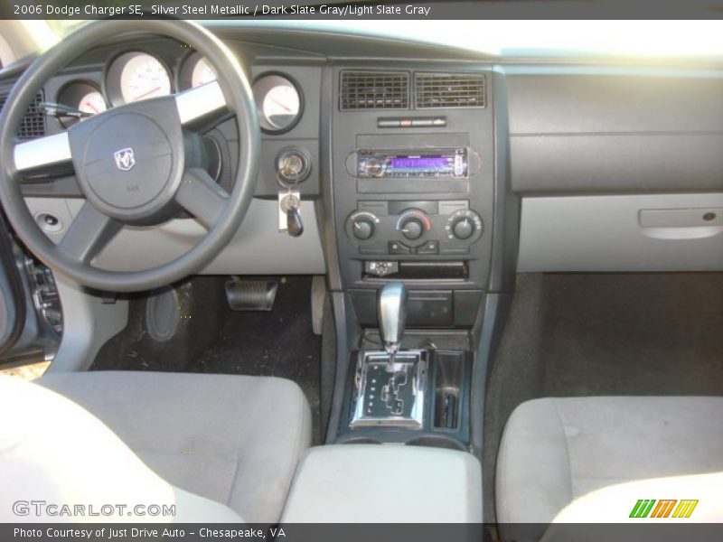 Silver Steel Metallic / Dark Slate Gray/Light Slate Gray 2006 Dodge Charger SE
