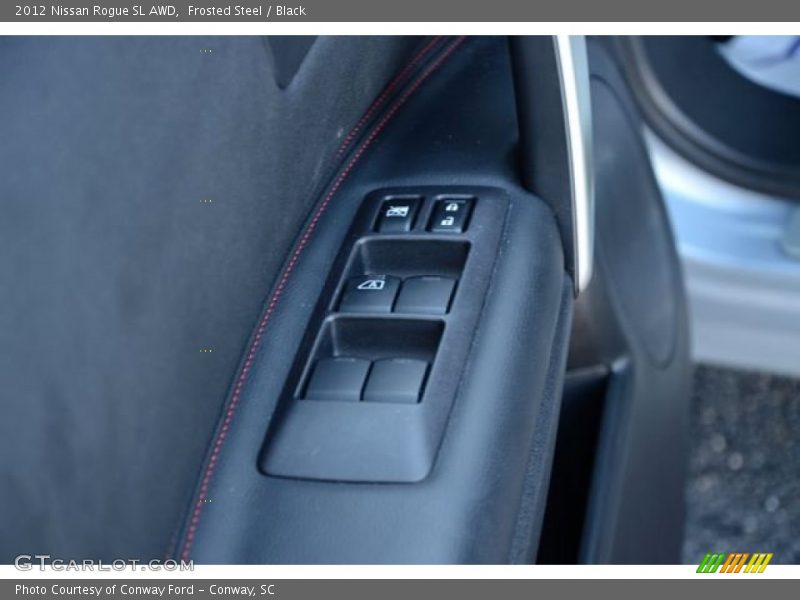 Frosted Steel / Black 2012 Nissan Rogue SL AWD