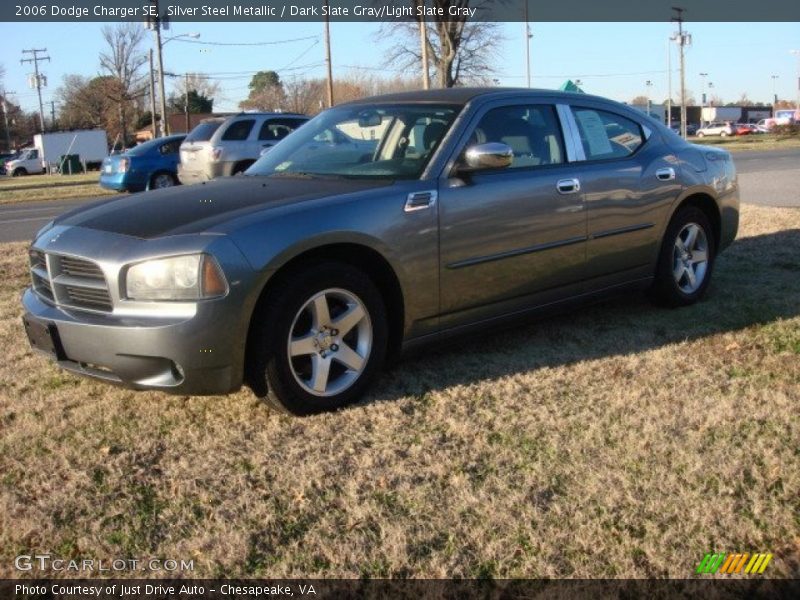 Silver Steel Metallic / Dark Slate Gray/Light Slate Gray 2006 Dodge Charger SE