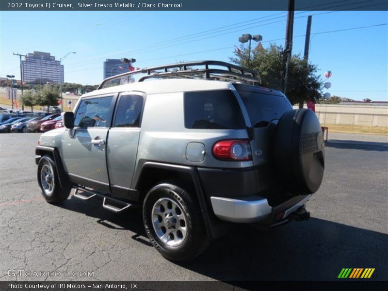 Silver Fresco Metallic / Dark Charcoal 2012 Toyota FJ Cruiser