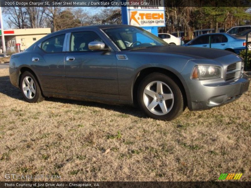 Silver Steel Metallic / Dark Slate Gray/Light Slate Gray 2006 Dodge Charger SE