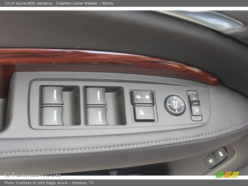 Graphite Luster Metallic / Ebony 2014 Acura MDX Advance