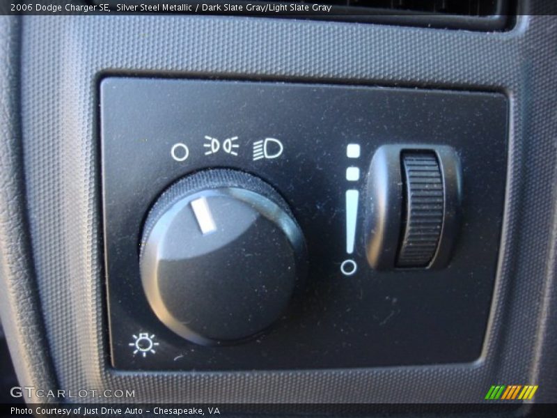Silver Steel Metallic / Dark Slate Gray/Light Slate Gray 2006 Dodge Charger SE