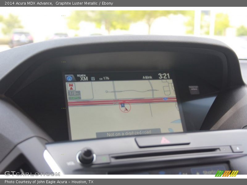 Graphite Luster Metallic / Ebony 2014 Acura MDX Advance