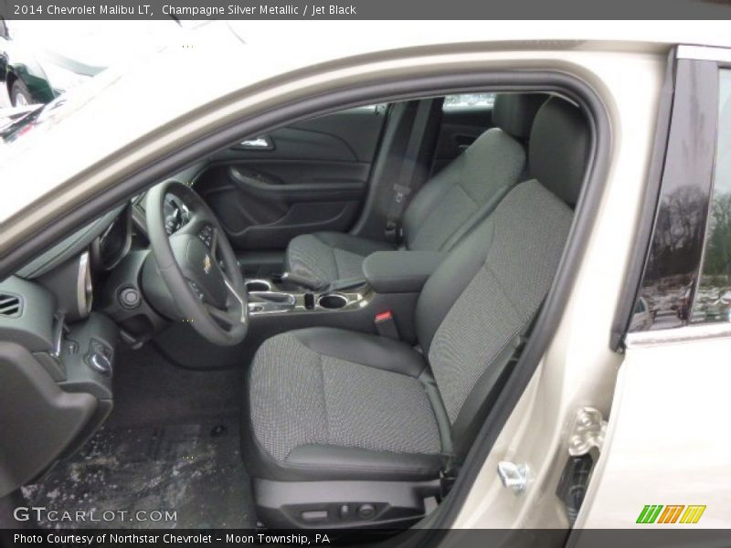Champagne Silver Metallic / Jet Black 2014 Chevrolet Malibu LT