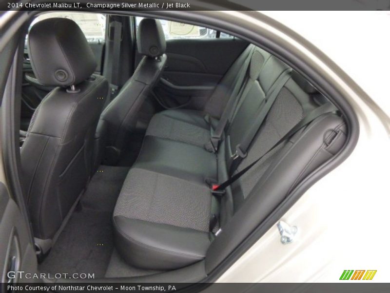 Champagne Silver Metallic / Jet Black 2014 Chevrolet Malibu LT