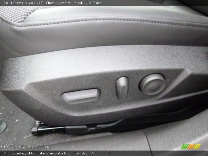Champagne Silver Metallic / Jet Black 2014 Chevrolet Malibu LT