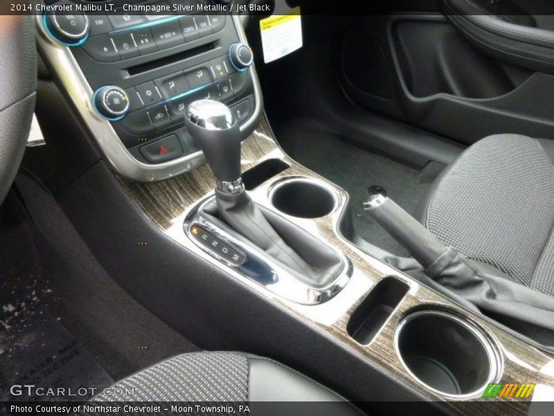 Champagne Silver Metallic / Jet Black 2014 Chevrolet Malibu LT