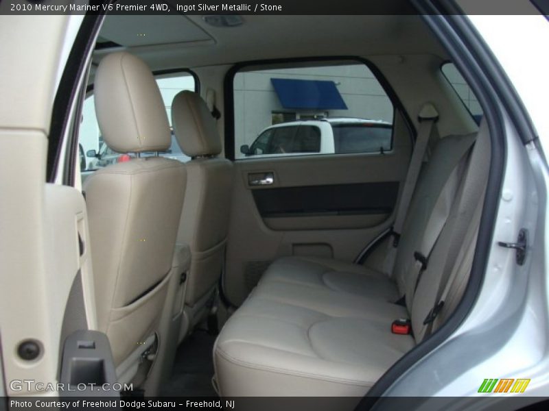 Ingot Silver Metallic / Stone 2010 Mercury Mariner V6 Premier 4WD