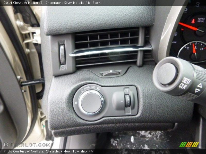 Champagne Silver Metallic / Jet Black 2014 Chevrolet Malibu LT