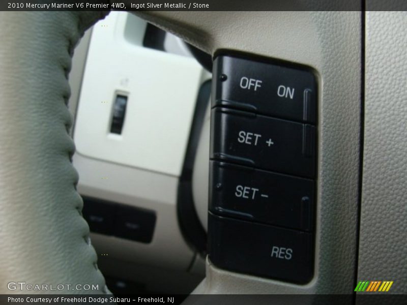 Ingot Silver Metallic / Stone 2010 Mercury Mariner V6 Premier 4WD