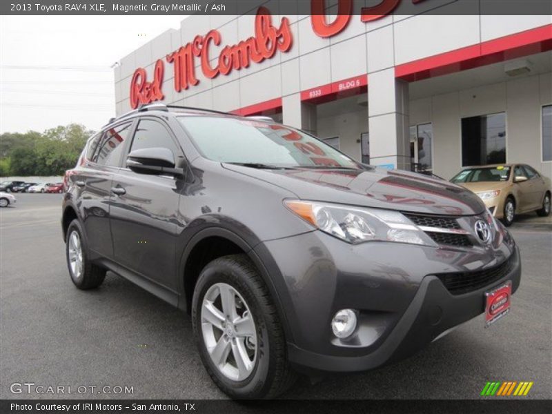 Magnetic Gray Metallic / Ash 2013 Toyota RAV4 XLE