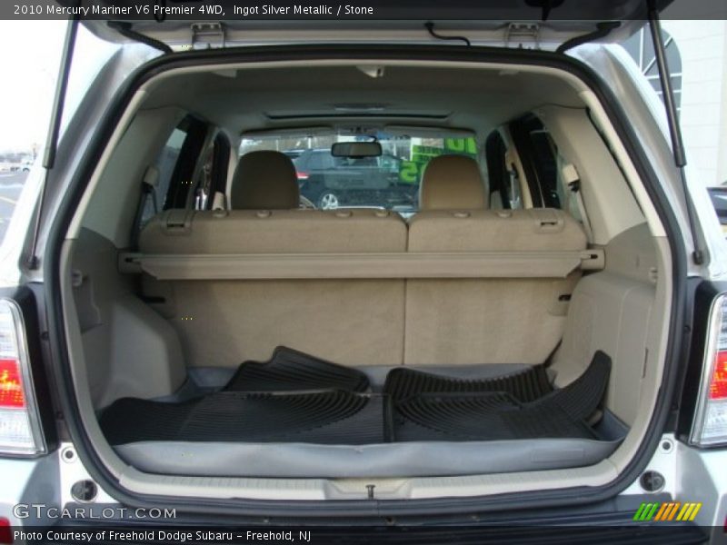 Ingot Silver Metallic / Stone 2010 Mercury Mariner V6 Premier 4WD