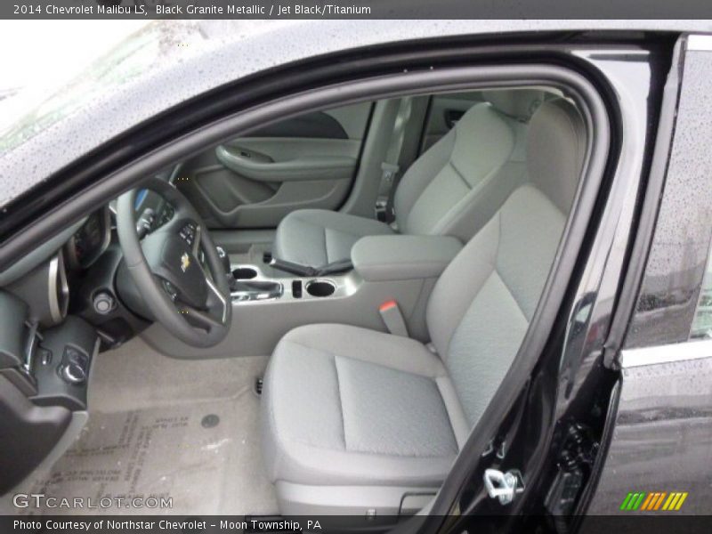 Black Granite Metallic / Jet Black/Titanium 2014 Chevrolet Malibu LS