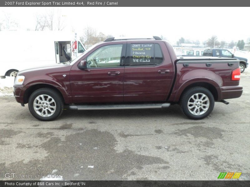 Red Fire / Camel 2007 Ford Explorer Sport Trac Limited 4x4