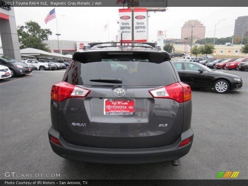 Magnetic Gray Metallic / Ash 2013 Toyota RAV4 XLE