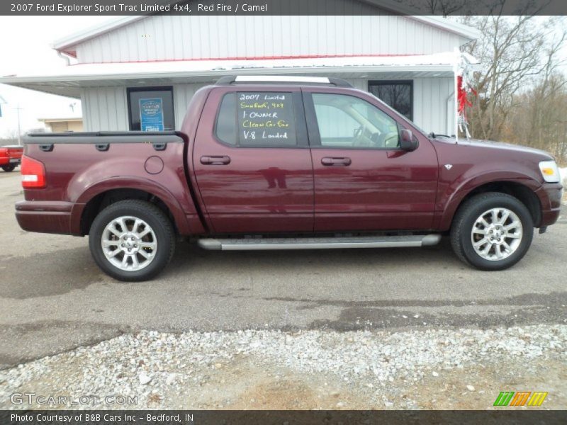 Red Fire / Camel 2007 Ford Explorer Sport Trac Limited 4x4