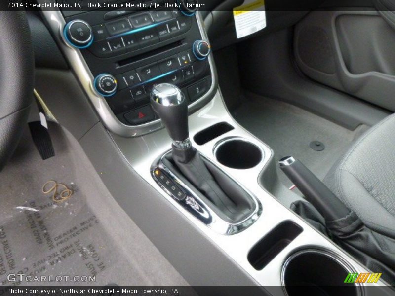 Black Granite Metallic / Jet Black/Titanium 2014 Chevrolet Malibu LS