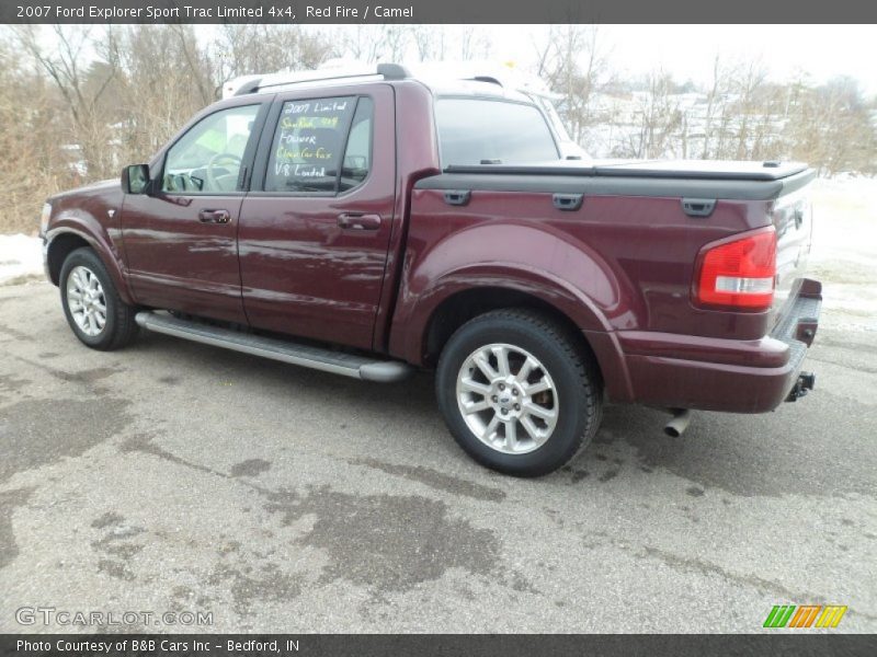 Red Fire / Camel 2007 Ford Explorer Sport Trac Limited 4x4