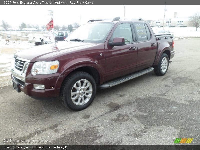 Red Fire / Camel 2007 Ford Explorer Sport Trac Limited 4x4