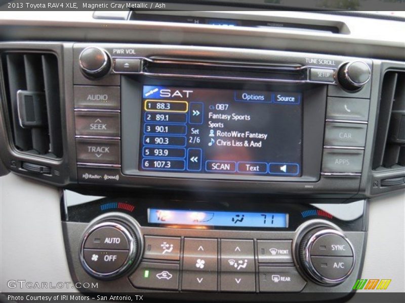 Magnetic Gray Metallic / Ash 2013 Toyota RAV4 XLE