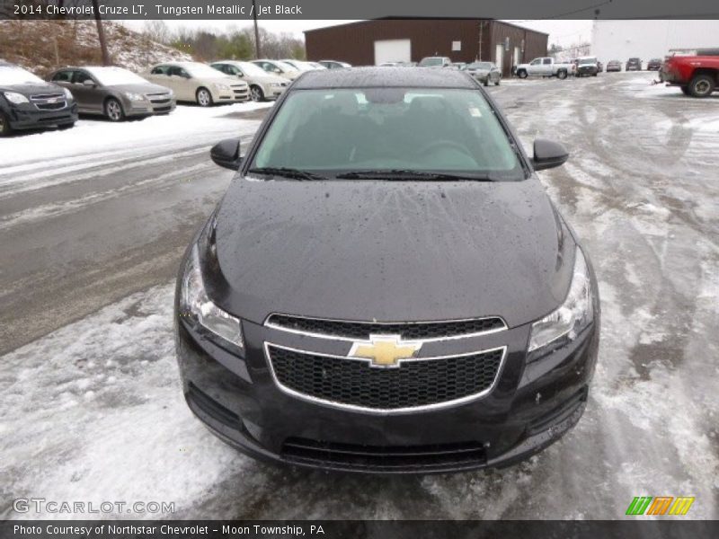 Tungsten Metallic / Jet Black 2014 Chevrolet Cruze LT