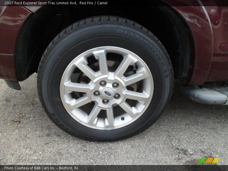 Red Fire / Camel 2007 Ford Explorer Sport Trac Limited 4x4