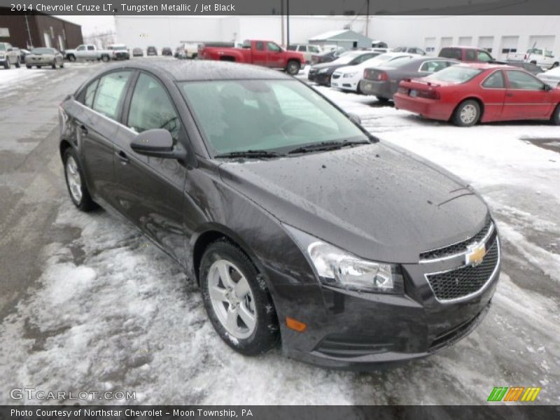 Tungsten Metallic / Jet Black 2014 Chevrolet Cruze LT