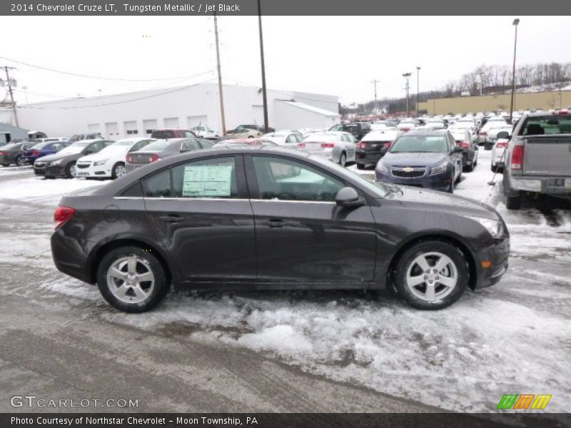 Tungsten Metallic / Jet Black 2014 Chevrolet Cruze LT