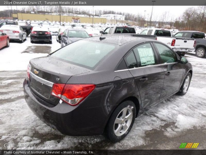 Tungsten Metallic / Jet Black 2014 Chevrolet Cruze LT