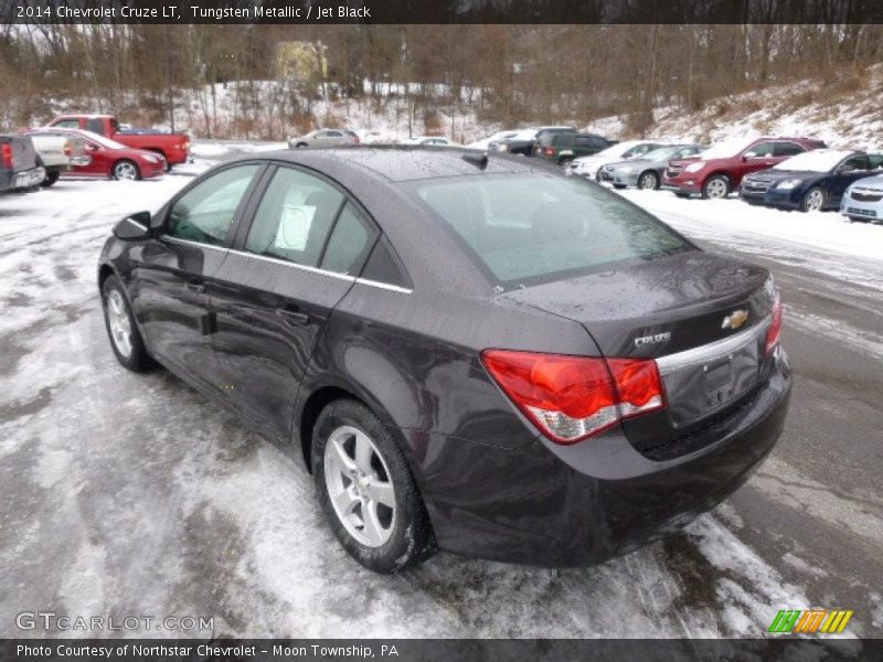 Tungsten Metallic / Jet Black 2014 Chevrolet Cruze LT