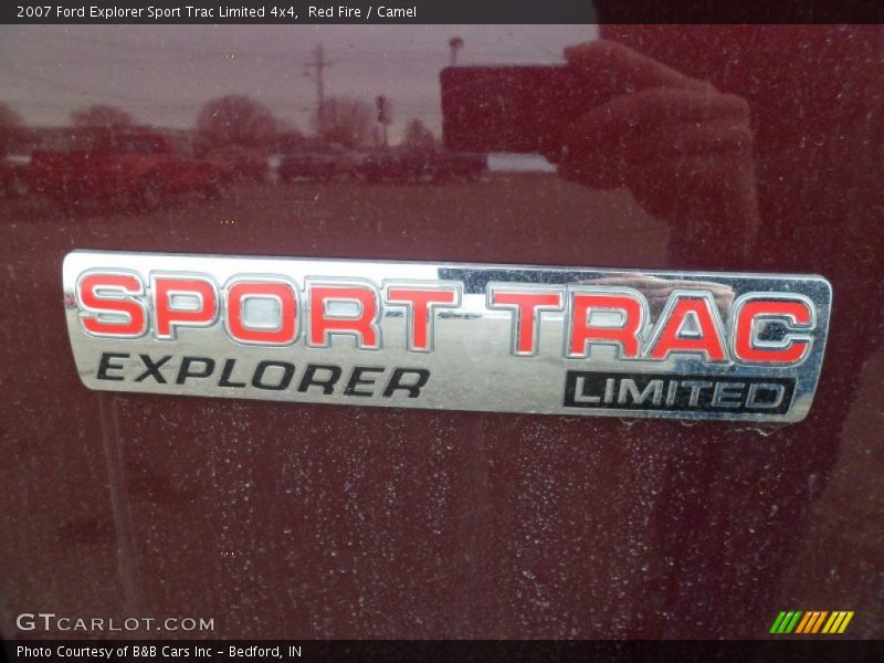 Red Fire / Camel 2007 Ford Explorer Sport Trac Limited 4x4